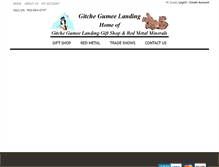 Tablet Screenshot of gitchegumeelanding.com